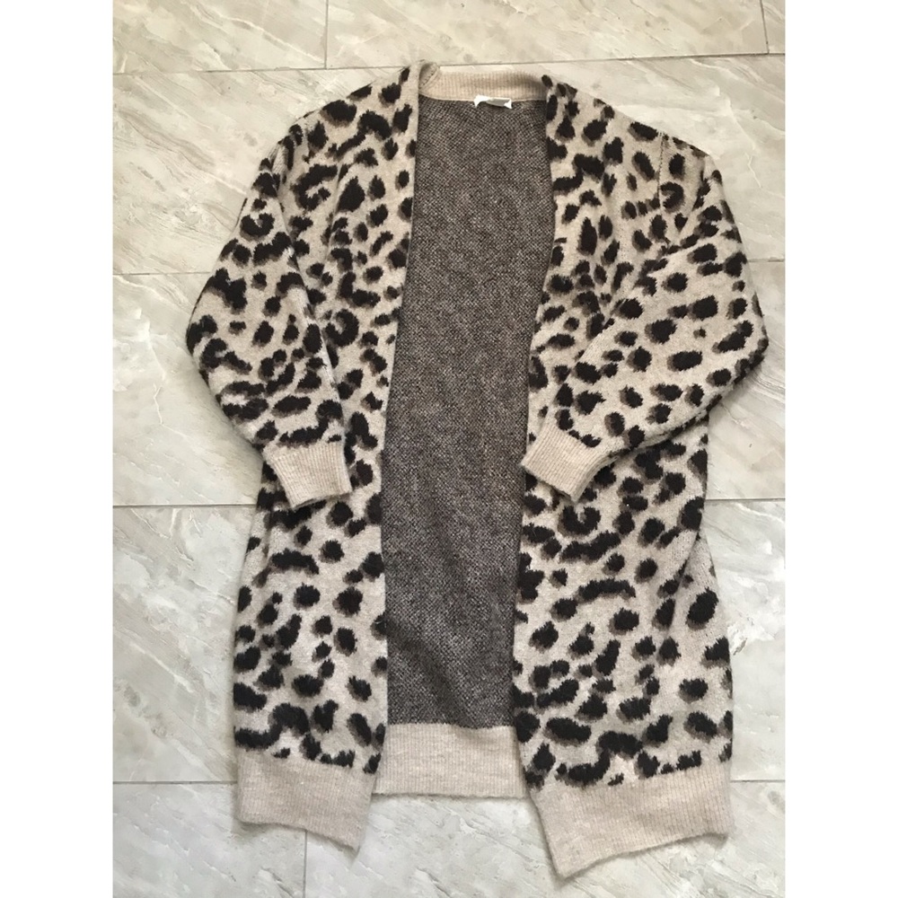 H&M Leopard Cardigan